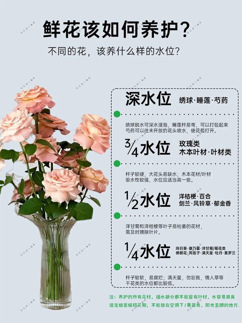 玫瑰花水养方法和注意事项