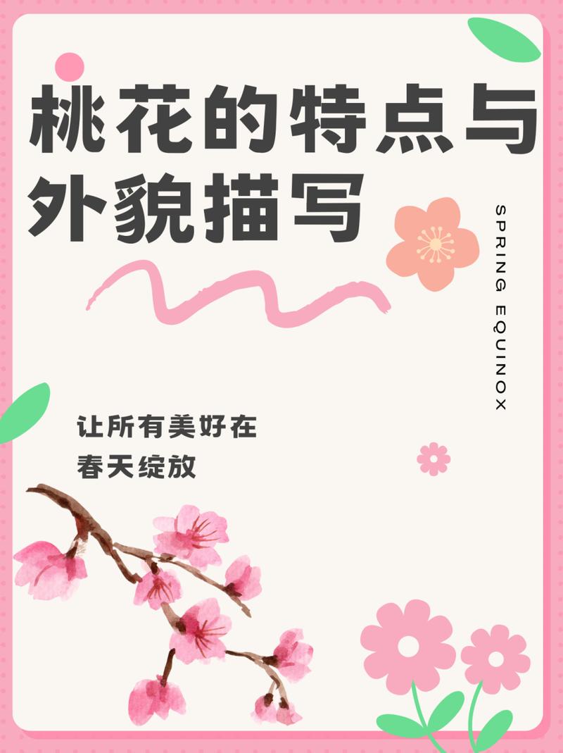 桃花的特征和特点