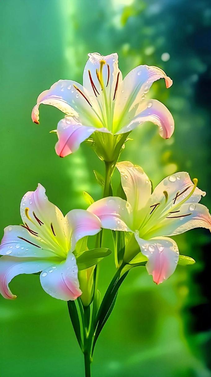 百合花开预示什么