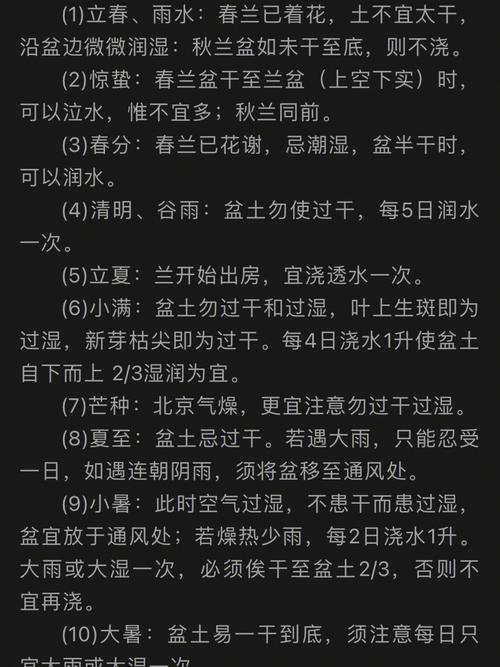 香兰花怎么养殖方法和注意事项