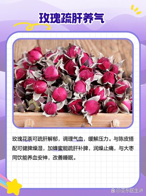 玫瑰花茶的功效与副作用以及玫瑰花图片大全
